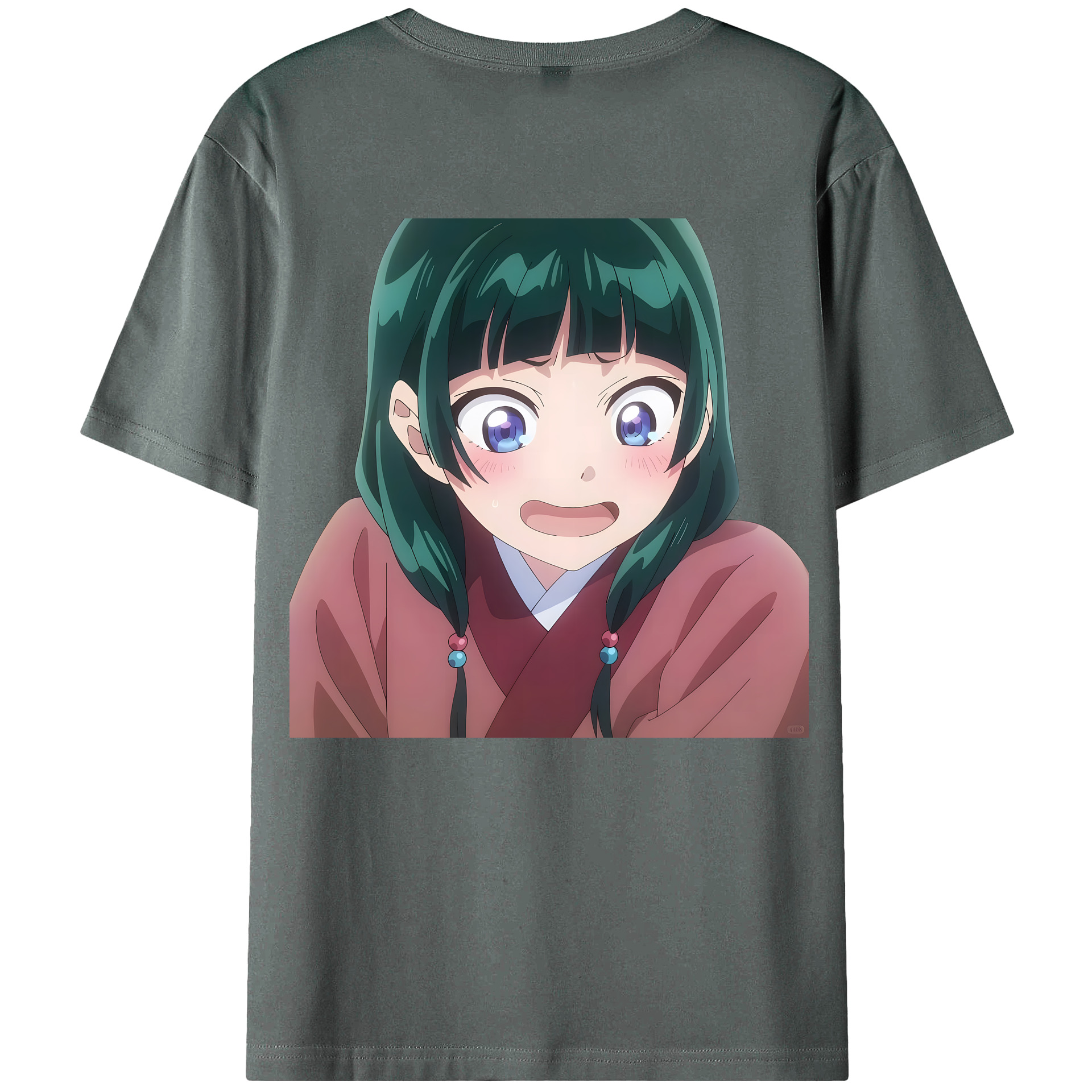 （画像用） 薬屋のひとりごと The Apothecary Diaries 綿100％半袖Tシャツ（背面プリント）